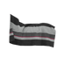 Kentucky Horsewear - Droogdeken vierkant heavy stripes zwart/grijs | - Ohlala