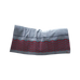 Kentucky Horsewear - Droogdeken vierkant heavy fishbone grijs/bordeaux | - Ohlala