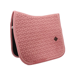 Kentucky Horsewear - Velvet dressuurpad Oud Roze | - Ohlala