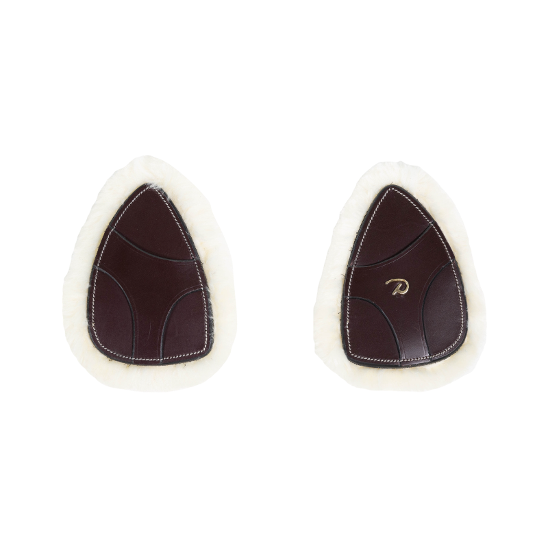 Dyon - Pad de protection mouton vegan collier de chasse 5 points marron