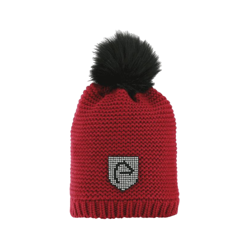 Equithème - Bonnet kerry rouge | - Ohlala