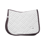 Equestrian Stockholm - Zadeldek Modern White Dark Violet | - Ohlala