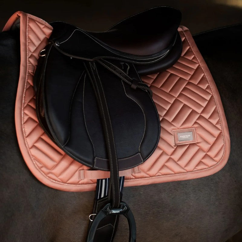 Equestrian Stockholm - Tapis de selle Modern Coral | - Ohlala