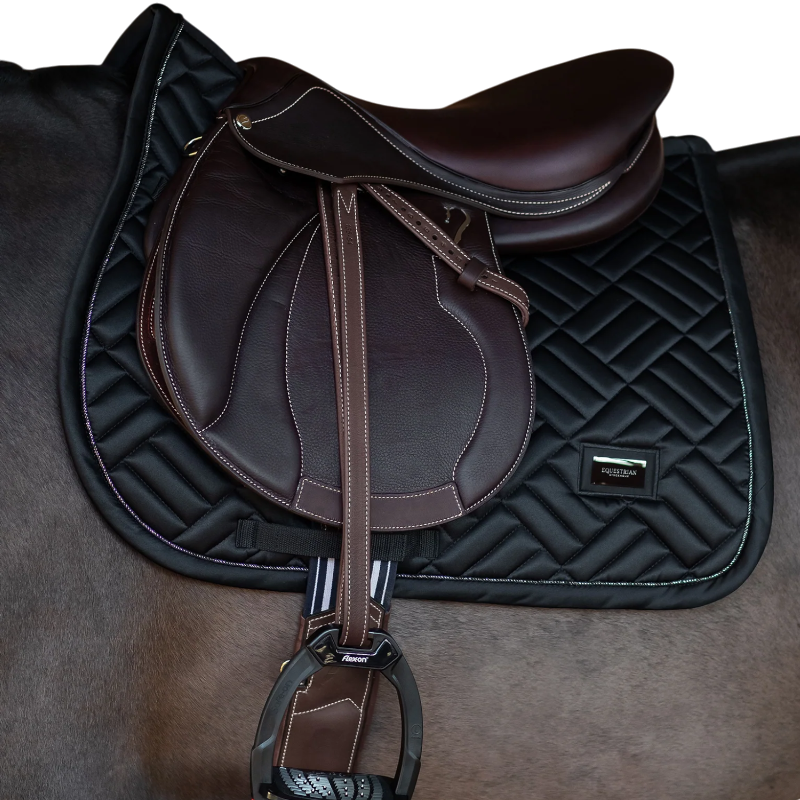 Equestrian Stockholm - Tapis de selle Modern noir