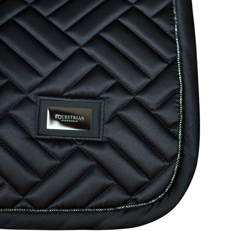 Equestrian Stockholm - Tapis de selle Modern noir