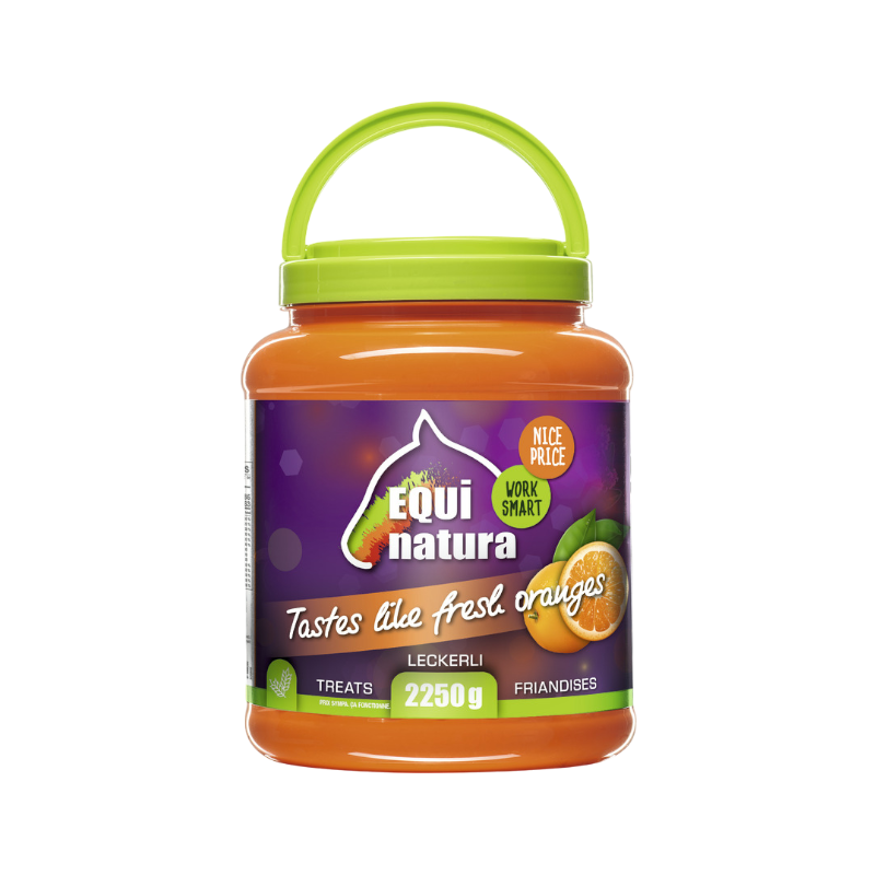 Equinatura - Friandises naturelles pour chevaux Orange