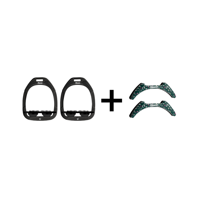 Étriers Flex On Vert Composite Ultra Grip - Neufs