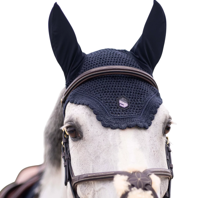 Samshield - Bonnet anti-bruit Flyshield swarovski marine