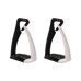 Freejump - Stijgbeugels Soft'Up Pro + zwart/ crème | - Ohlala
