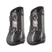 Veredus - Open beenbeschermers Carbon Gel Absolute zwart x2 | - Ohlala