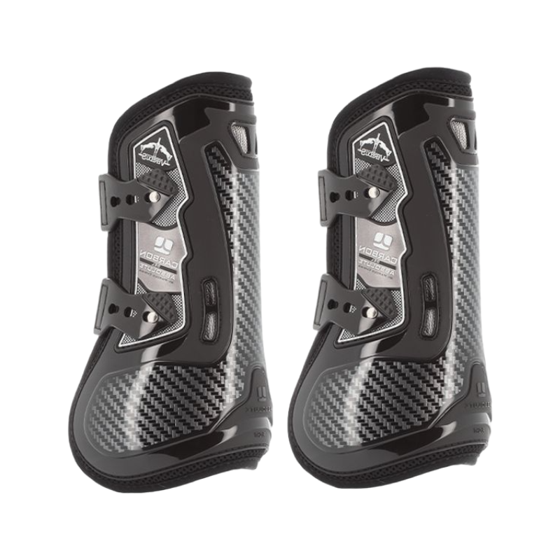 Veredus - Guêtres ouvertes Carbon Gel Absolute noir x2