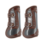 Veredus - Guêtres ouvertes Carbon Gel Absolute marron x2 | - Ohlala