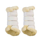 Lami-cell - Gesloten beenbeschermers Comfort wit x2 | - Ohlala