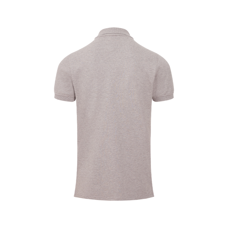 Hagg - Polo manches courtes homme gris/ orange | - Ohlala