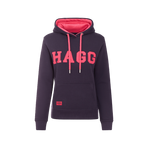 Hagg - Sweat à capuche femme marine/ fuchsia | - Ohlala