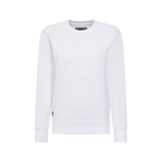 Hagg - Dames ronde hals sweater wit | - Ohlala