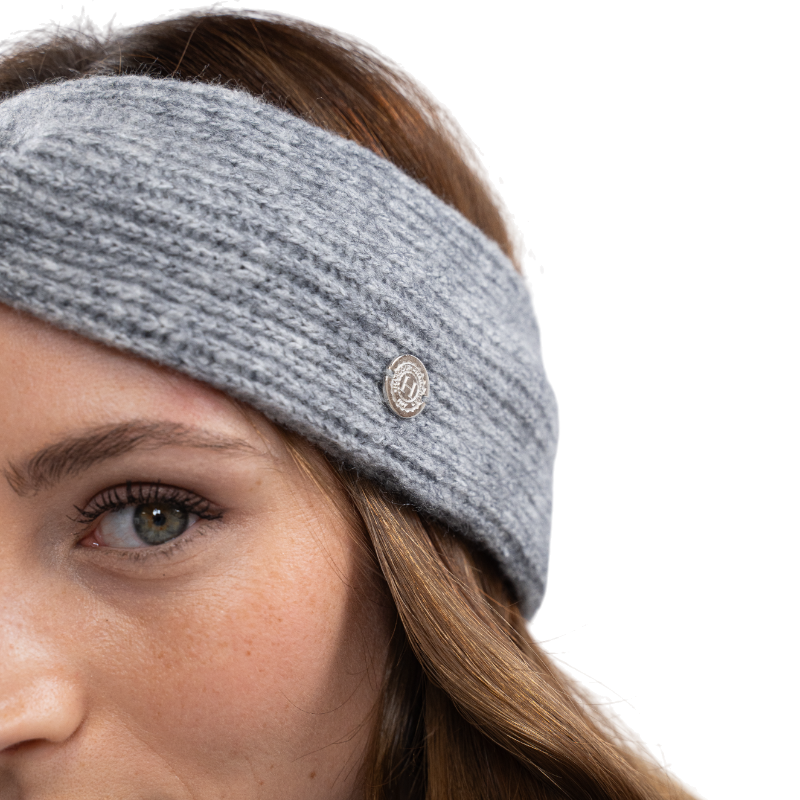Harcour - Bandeau femme Ali gris chiné