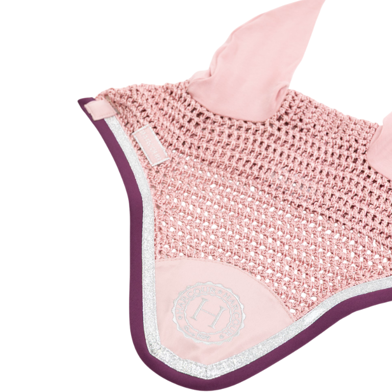 Harcour - Bonnet pour chevaux Fredy pivoine