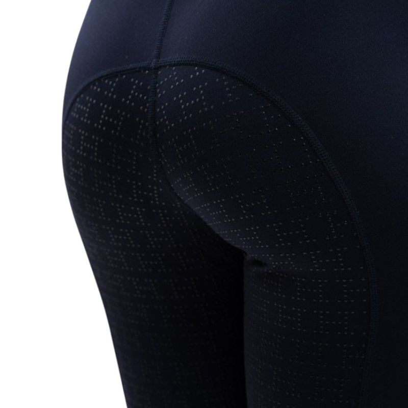 Harcour - Legging d'équitation polaire femme Anaelle marine