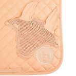 Harcour - Set zadeldek Sunny en oornetje Funny abricot/ light gold | - Ohlala