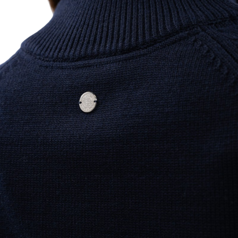Harcour - Pull col montant femme Alice marine