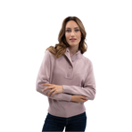 Harcour - Pull col montant femme Alice pivoine | - Ohlala