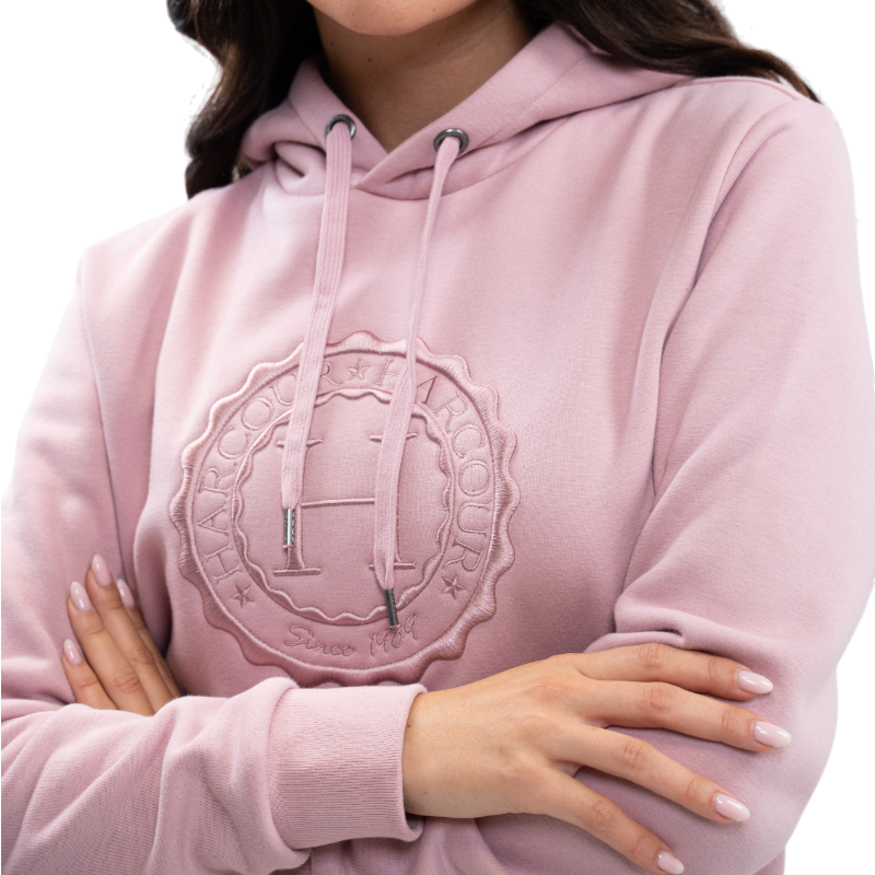 Harcour - Sweat à capuche unisexe Samy pivoine