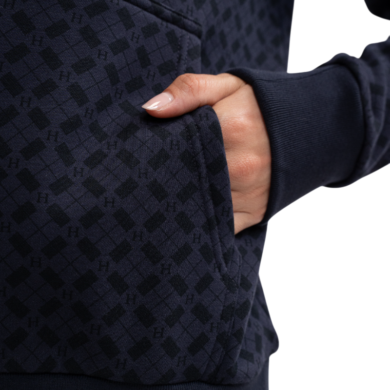 Harcour - Sweat à capuche unisexe Samy tartan