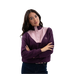 Harcour - Dames colsweater Ambre vijg/pioenroos | - Ohlala