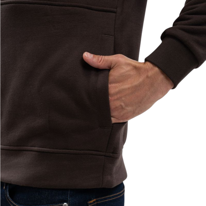 Harcour - Sweat manches longues homme Swabo cacao