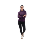Harcour - Sweat technique zippé femme Ava figue | - Ohlala