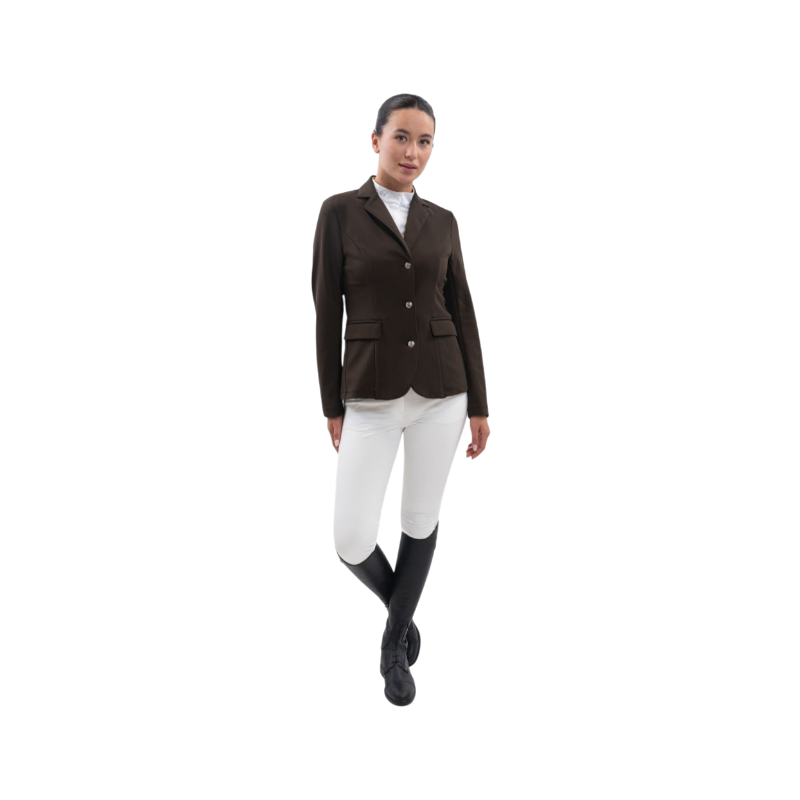 Harcour - Veste de concours femme Jismy cacao
