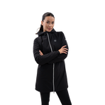 Harcour - Veste longue femme Abby noir | - Ohlala