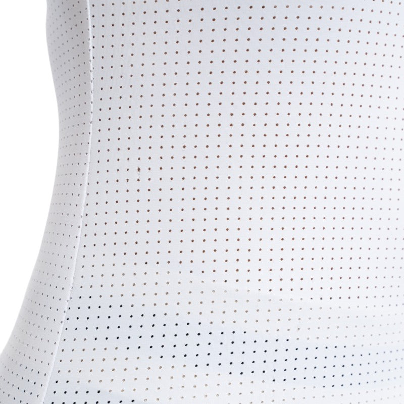 Harcour - Polo technique manches longues femme Breezi blanc