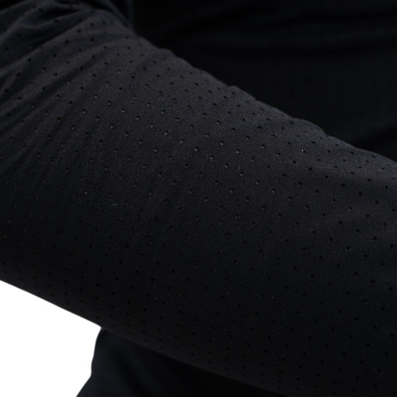 Harcour - Polo technique manches longues femme Breezi noir | - Ohlala