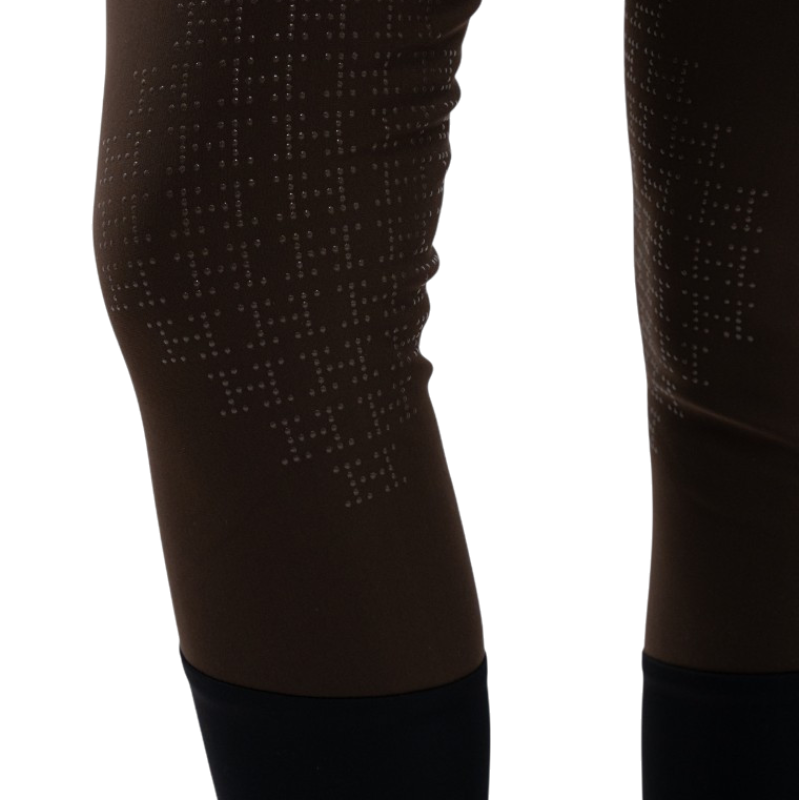 Harcour - Pantalon d'équitation femme Jaltika cacao