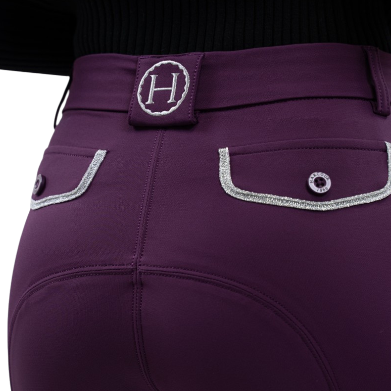 Harcour - Pantalon d'équitation femme Jaltika figue