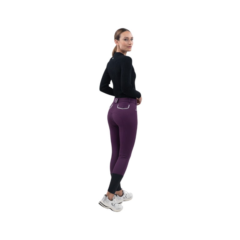 Harcour - Pantalon d'équitation femme Jaltika figue