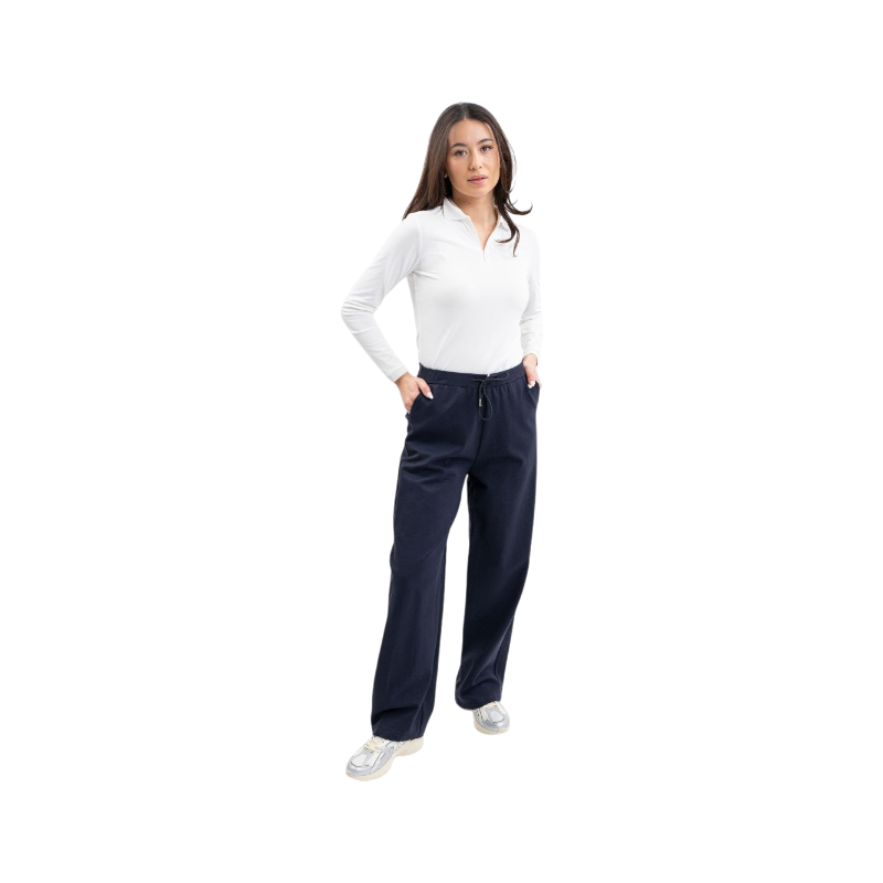 Harcour - Pantalon femme Pia marine | - Ohlala