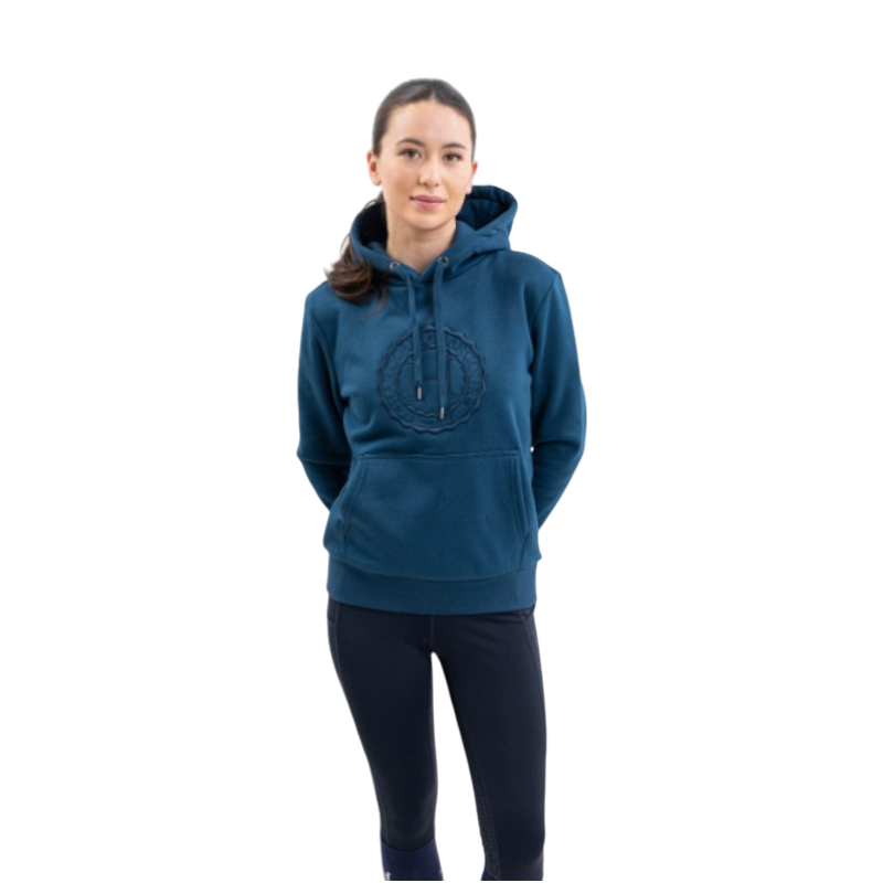 Harcour - Sweat à capuche unisexe Samy bleu lagon | - Ohlala