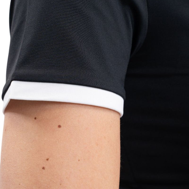 Harcour - Polo de concours manches courtes femme Shine noir | - Ohlala