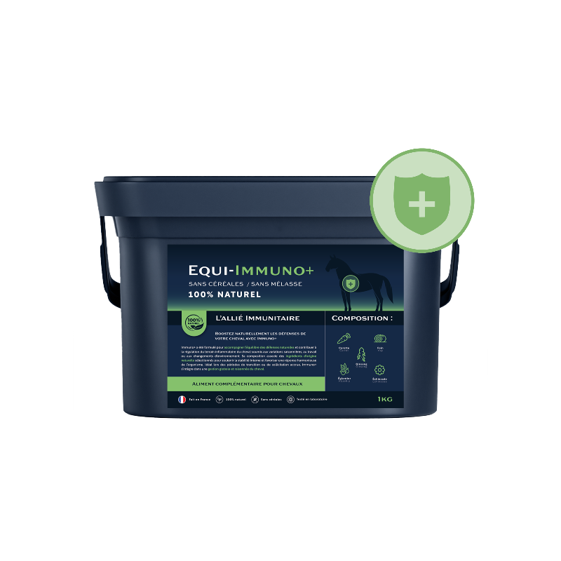 Equimojo - Complément alimentaire soutien immunitaire Equi-Immuno+