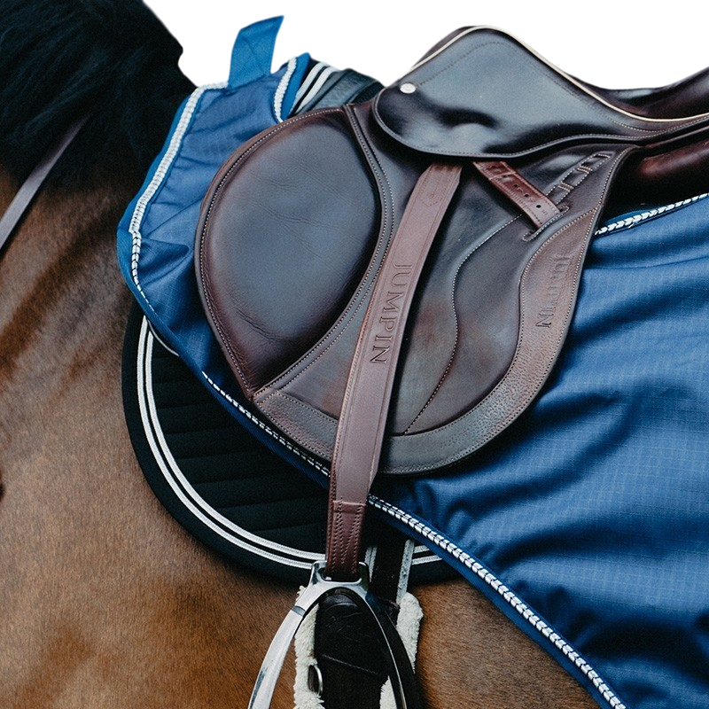 Jump'In - Couvre-reins imperméable Fabric Pro marine/ lurex | - Ohlala