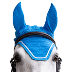 Jump'In - Bonnet pour chevaux Balthazar bleu royal/ lurex | - Ohlala
