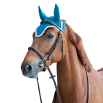 Jump'In - Bonnet pour chevaux Balthazar lagon/ blanc | - Ohlala