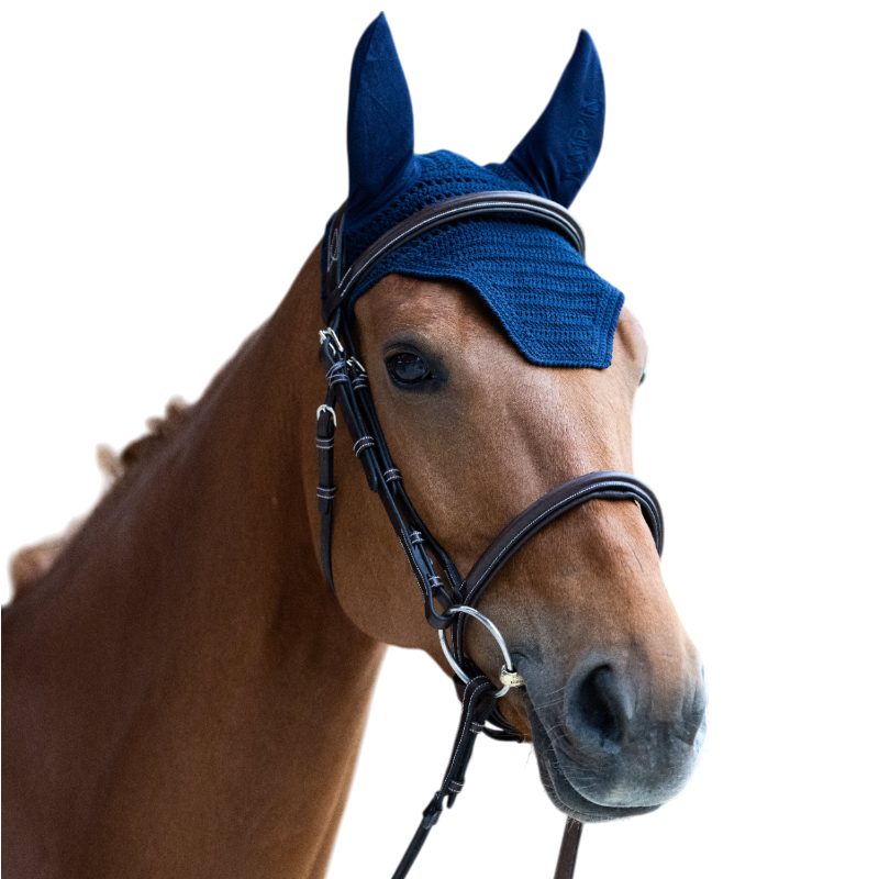 Jump'In - Bonnet pour chevaux Balthazar marine/ marine | - Ohlala