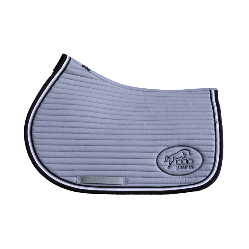 Jump'In - Tapis de selle Balthazar gris/ noir | - Ohlala
