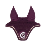 Kentucky Horsewear - Paardenoormuts geluidswerend Wellington 3D Logo Rope paars | - Ohlala