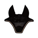 Kentucky Horsewear - Paardenoormuts geluidswerend Wellington Basic Velvet zwart | - Ohlala