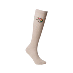 Kentucky Horsewear - Glitter Eenhoorn rijsokken wit (x3) | - Ohlala